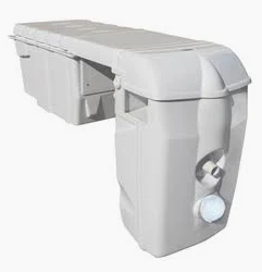 FILTRINOV Groupe de filtration hors bord 18m3/H projecteur couleur + domotique mx connect + Bypass + électrolyse + régulation pH