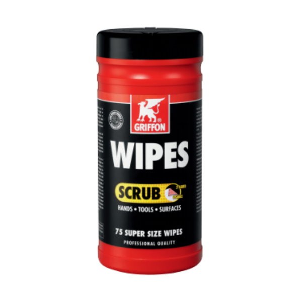 GRIFFON Lingettes nettoyantes ''scrub'' - 75