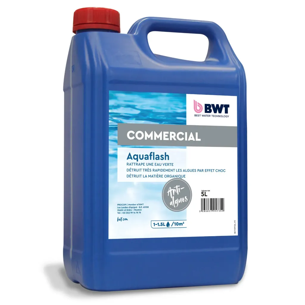 BWT AQUAFLASH Anti-algues 5 L