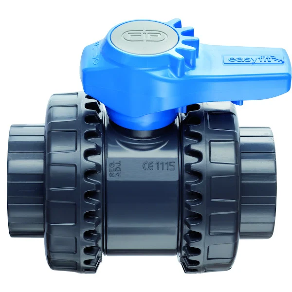 [VEEIV63] FIP PVC Vanne à boisseau PVC-U à coller PN16 Ø 63mm