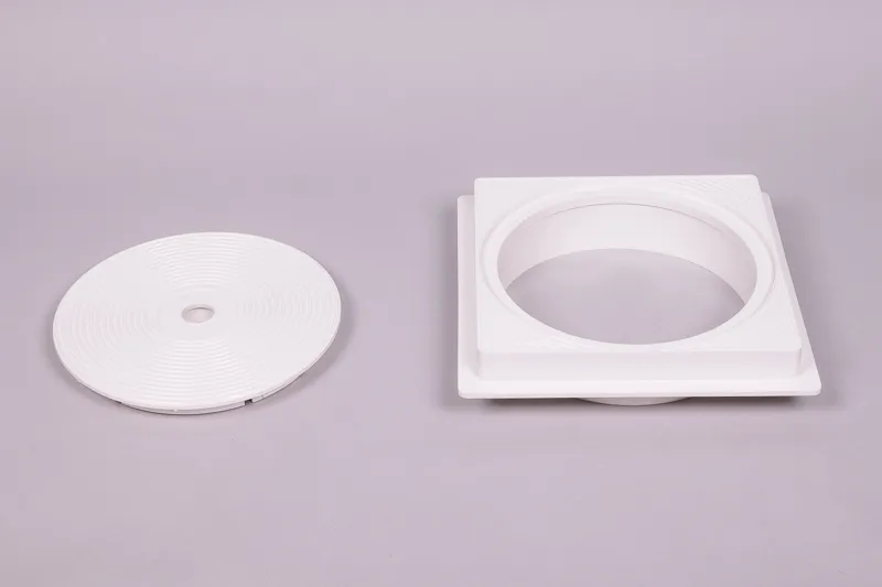 [4402010106] ASTRAL Couvercle skimmer standard rond + cadre carré