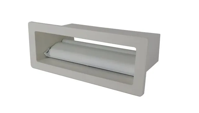 ASTRAL Bouche standard UNIK en ABS gris clair