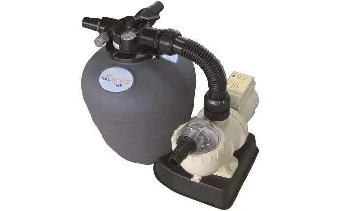 POOLSTYLE Kit filtre et pompe 6 m3/h vanne 4 voies