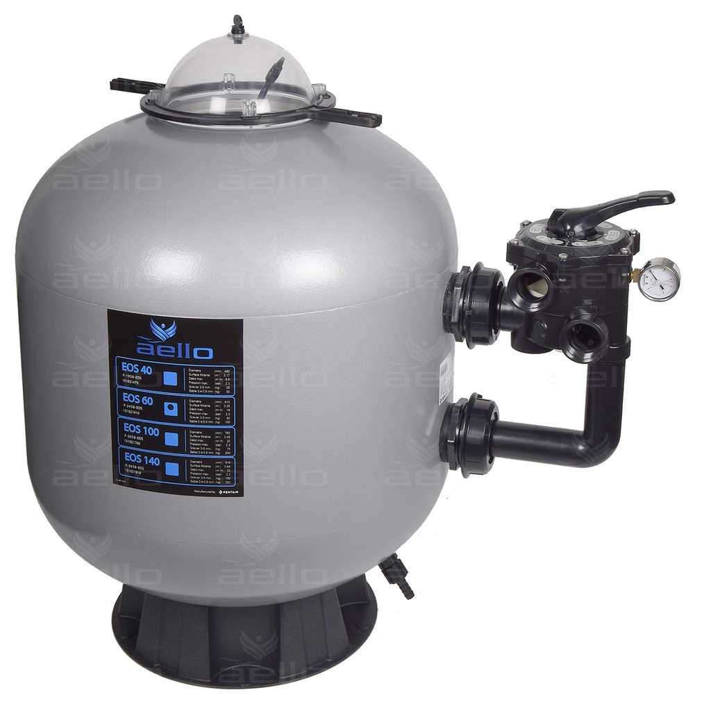 [151021610] Filtre EOS side diamètre 610 mm débit 14 m3/h
