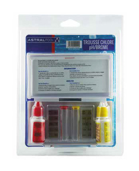 ASTRAL Trousse d'analyse Chlore/ Brome/ pH