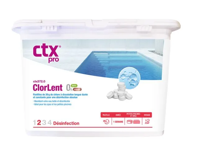CTX-372.0 ClorLent 0% Boric 1 kg