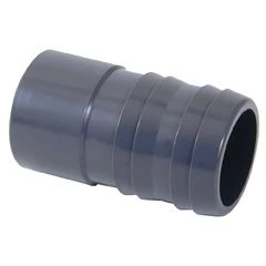 [02204] PVC embout cannelé à coller PVC diamètre 32 cannelé D30