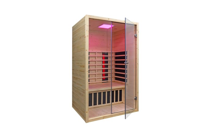 [HY-YM60003] GARDEN LEISURE Sauna infrarouge 2 places