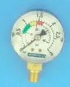ASTRAL Manomètre radial 1/8" avec joint - 3 bars remplace la référence 4404080203 9515104113