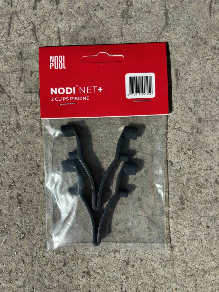 [NODINET5] NODIPOOL 2 Clips piscine de rechange NODI NET+