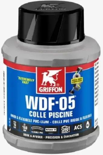 [1396350] Colle piscine WDF-05 500 ml + pinceau rond