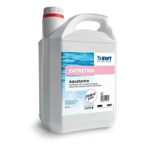[8875105] Nettoyant détartrant piscine Aquatartre - 5 Litres BWT