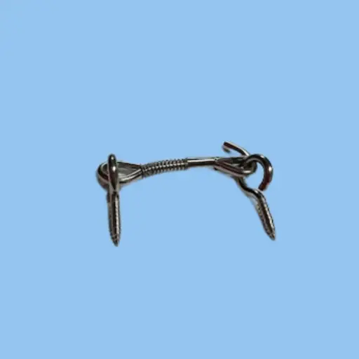 [LOQ] BEETHOVEN Loquet + piton inox pour lier deux sections ou fixer contre un mur