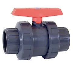 [02503] PVC Vanne à boisseau PVC-U à coller diamètre 63 mm