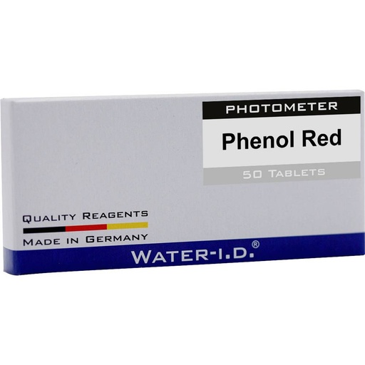 [76967] PoolLab Tablettes Phenol Red Photomètre Réactifs (Pack de 50)