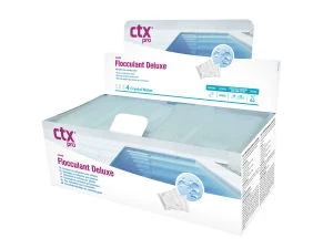 [104301] CTX-43 Floculant Piscine Chaussette/Cartouche 1KG - Rattrapage Eau TROUBLE/LAITEUSE