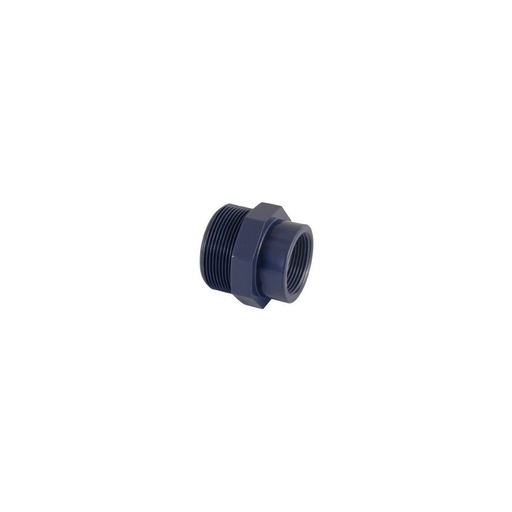 [02275] Reduction PVC-U mâle Ø ¾˝ x femelle ⅜˝